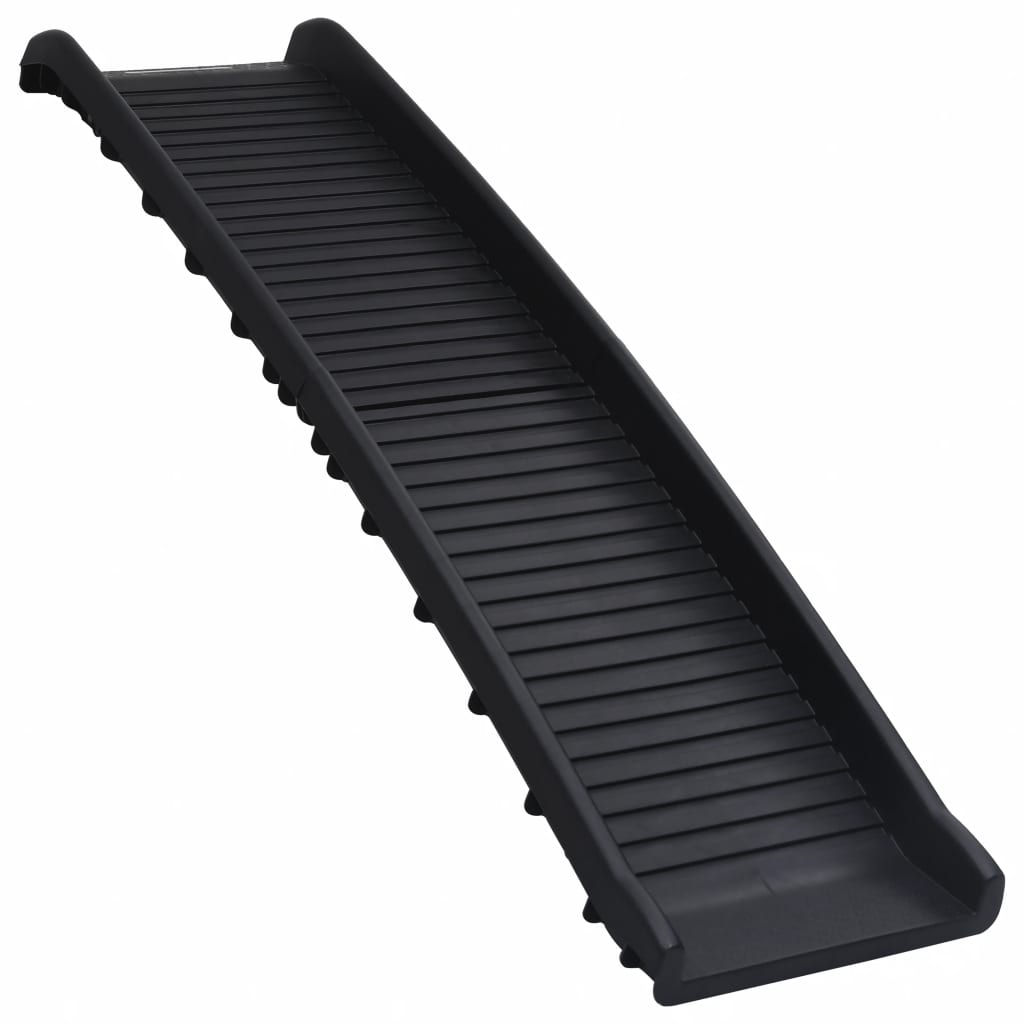 NNEVL Folding Dog Ramp Black 155.5x40x15.5 cm-1