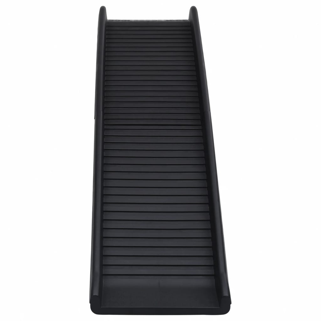 NNEVL Folding Dog Ramp Black 155.5x40x15.5 cm-2
