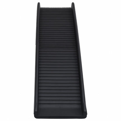 NNEVL Folding Dog Ramp Black 155.5x40x15.5 cm-2