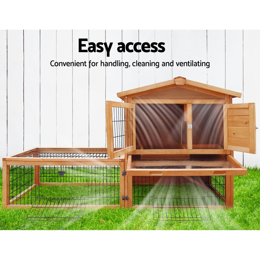 NNEDSZ155cm Tall Wooden Pet Coop-4