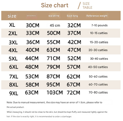 NNEDSZ 3XL Orange Cute Dog Hoodie with Adjustable Drawstring - Available in Various Sizes-3