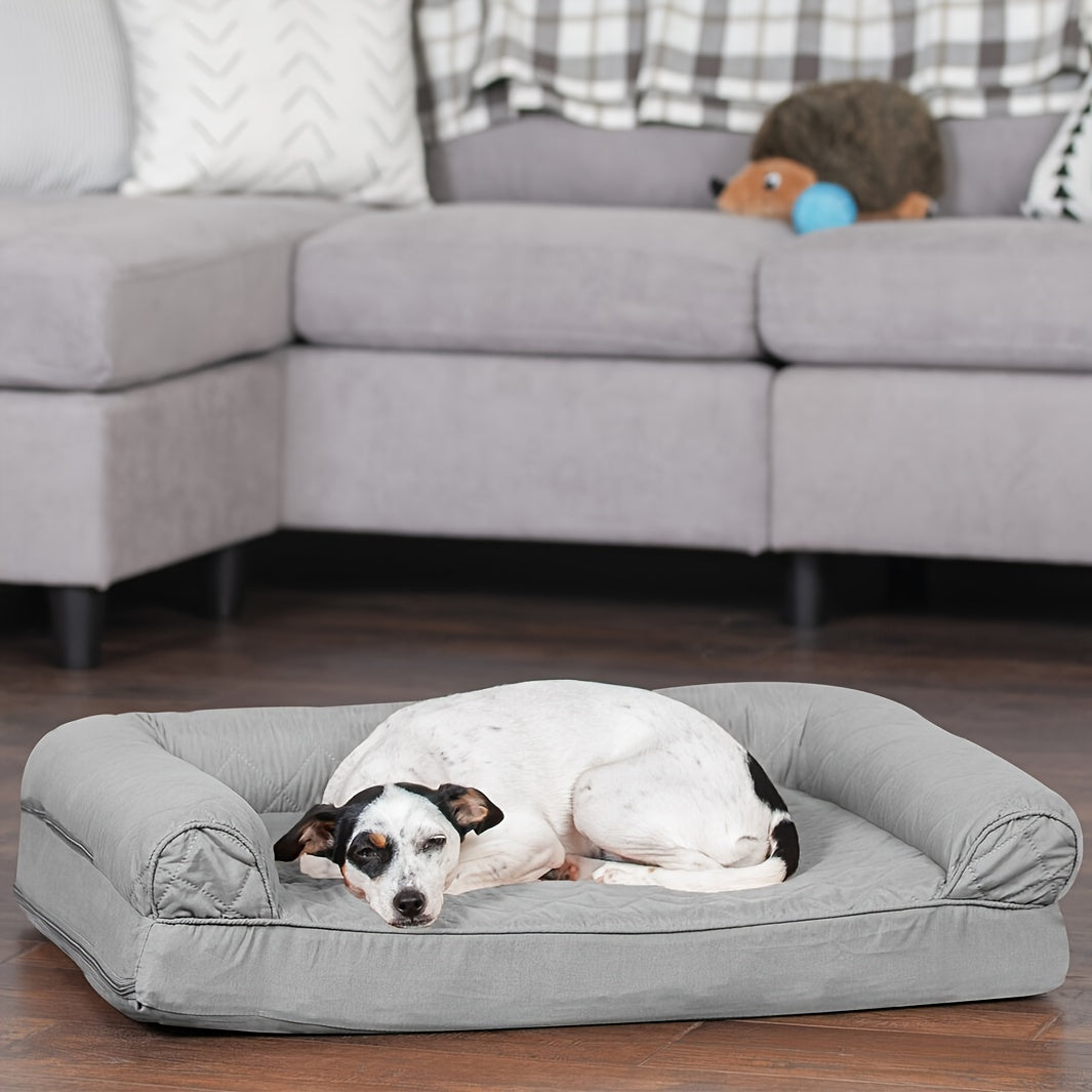 Sofa-Style Dog Bed for All Breeds-2